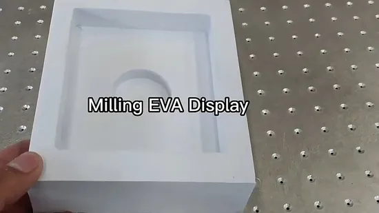 EVAフォーム、EPE、ポリエチレン、PE、PUスポンジ、カスタムパッケージフォームの切断およびフライス加工用の振動ブレード切断機