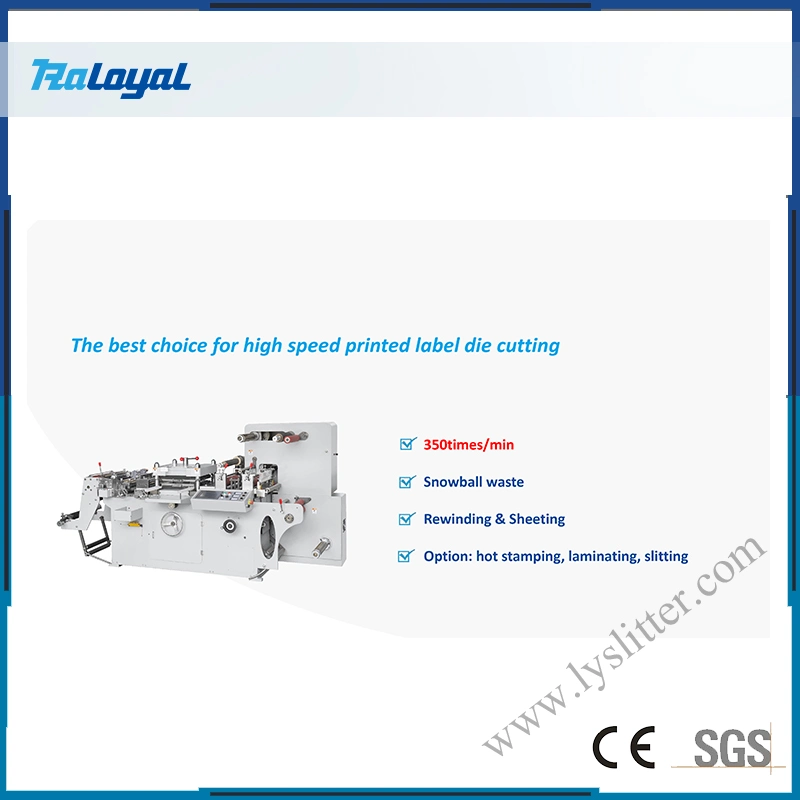 Raloyal Flat-Bed Adhesive Sticker Label Die Cutting Machine